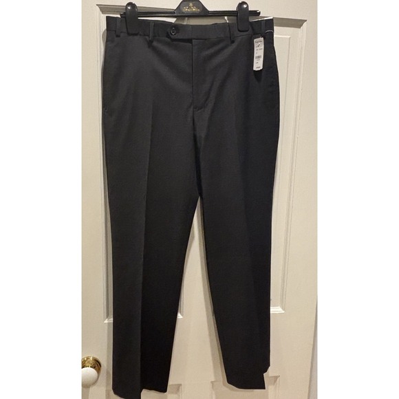 Brooks Brothers Men's Dress Pants 34x30 Grey Wool Blend Explorer Madison Fit - Picture 1 of 7